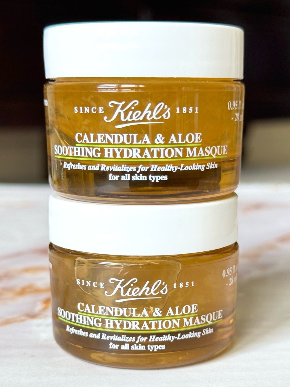 Sealed Kiehl’s Calendula & Aloe Soothing Hydration Masque Face Mask Set
